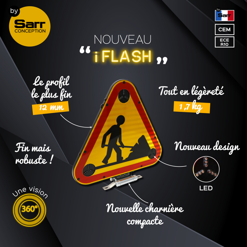 Triflash LED 500 SLIM Manuel Classe 2